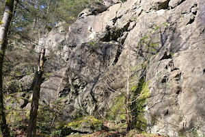 Squak Mountain rock climbing wall
