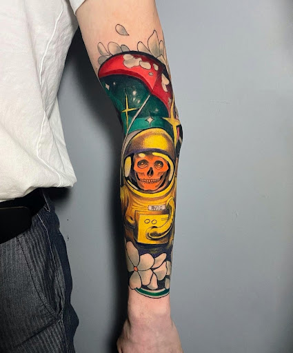 Explore new orleans tattoo ideas, creative tattoo ideas in Spokane, available at Feel Good Ink