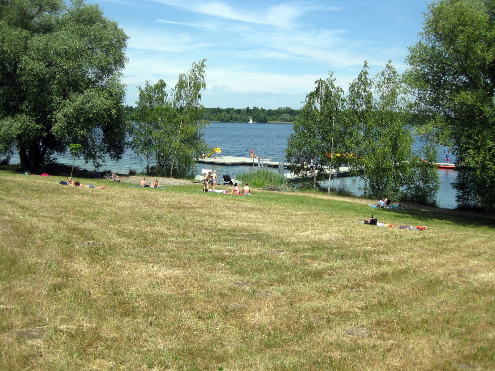 Foto di Markranstadt Strandbad con una superficie del erba