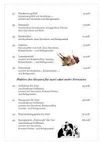 Carte du Restaurant Dubrovnik by Mile à Neutraubling