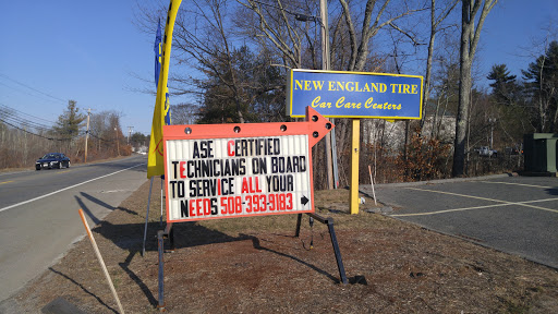 Tire Shop «NEW ENGLAND TIRE Car Care Centers - Northborough», reviews and photos, 367 W Main St, Northborough, MA 01532, USA