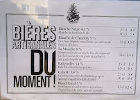 Menu / carte de Quebecium bistro - bar - épicerie fine à Paris