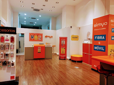 Simyo Jazztel Zaragoza Distribuidor oficial. Comtigo P.º de Teruel, 36, 50004 Zaragoza, España