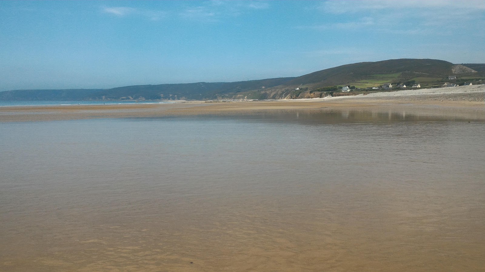 Photo de Plage de Vauville situé dans une zone naturelle