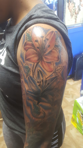 Explore dopamine tattoo ideas, creative tattoo ideas in Los Angeles, available at South Central Tattoos