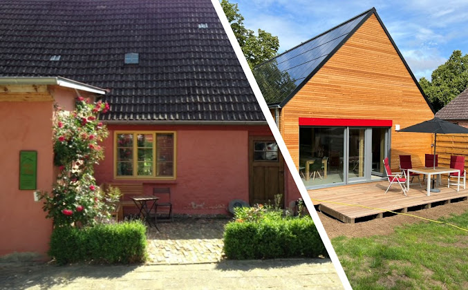 Photo Ferienwohnung Ferienhaus am Fluss 19406 Borkow