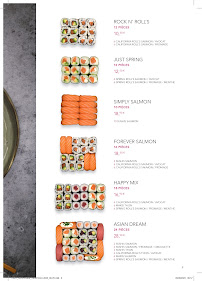 Lady Sushi Crolles à Crolles menu