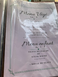 Restaurant Le Passe Franc à Yvoire menu