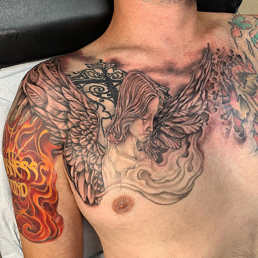 Explore simple western tattoo ideas, creative tattoo ideas in Jacksonville, available at Valei Arts Tattoo Studio 2