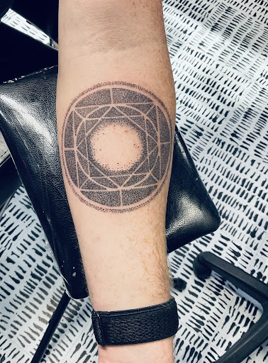 Explore tattoo ideas for mens sleeves, creative tattoo ideas in Enid, available at Tangent Wallflower Tattoo