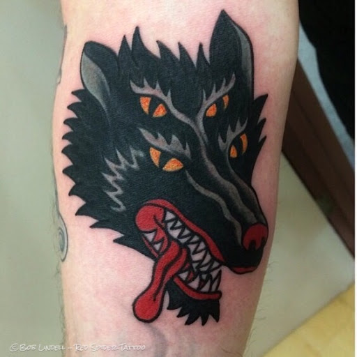 Explore leather tattoo ideas, creative tattoo ideas in Putnam, available at Red Spider Tattoo