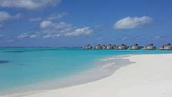 Foto von Six Senses Laamu Strand - beliebter Ort unter Entspannungskennern