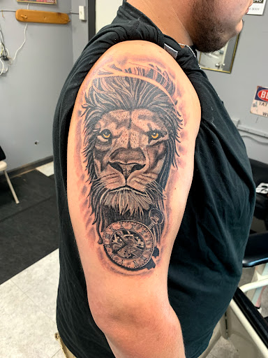Explore waterfall tattoo ideas, creative tattoo ideas in Hudson Falls, available at ALTERED ADDICTION TATTOOS