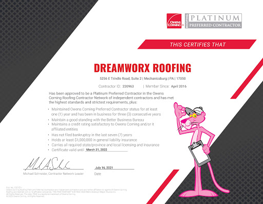 Roofing Contractor «Dreamworx Exteriors», reviews and photos
