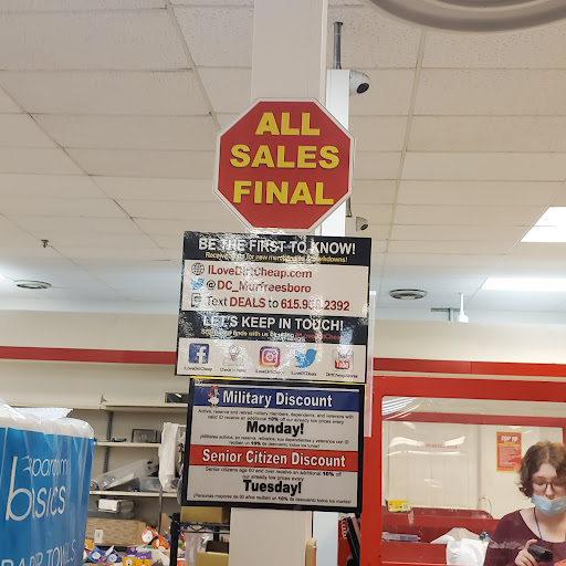 Discount Store «Dirt Cheap», reviews and photos, 902 Mercury Blvd, Murfreesboro, TN 37130, USA