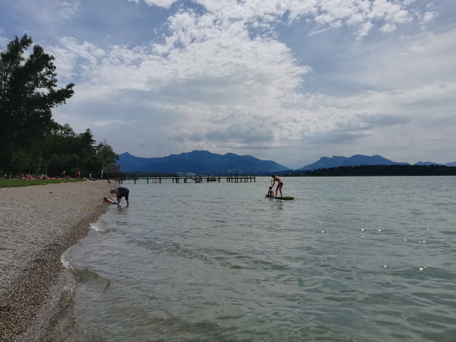 Foto von Strandbad Breitbrunn und die siedlung