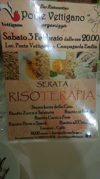 Bar Vettigano - Ristorantino à Campagnola Emilia carte