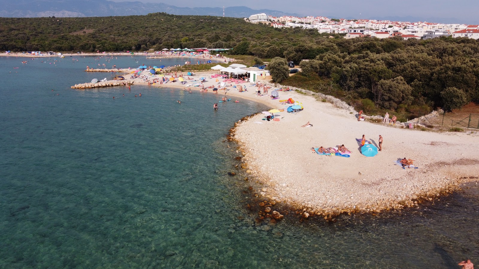 Fotografija Plaza Babe z lahki kamenček površino