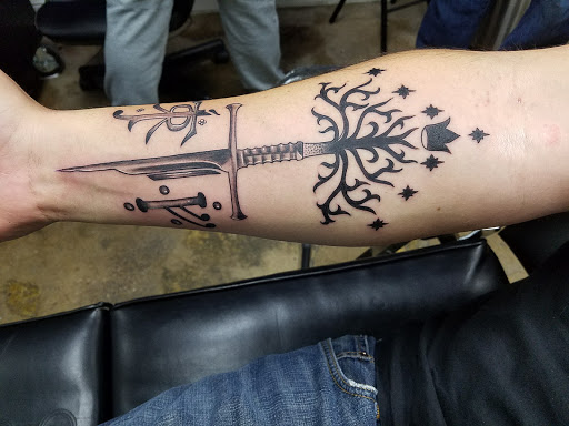 Explore side of neck tattoo ideas, creative tattoo ideas in Waxahachie, available at Tattoo Guild