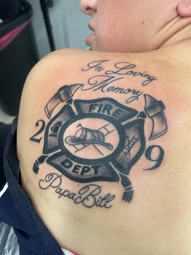 Explore american flag forearm tattoo ideas, creative tattoo ideas in Albany, available at Coast 2 Coast Body Art Studio