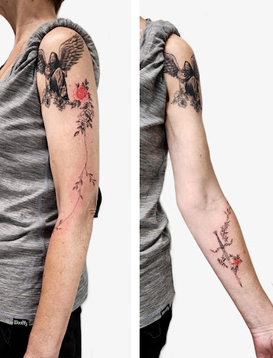 Explore leukemia tattoo ideas, creative tattoo ideas in Sunnyvale, available at Greego tattoo