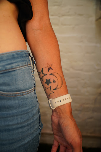 Explore 2 percent tattoo ideas, creative tattoo ideas in New York, available at In Due Time Tattoo