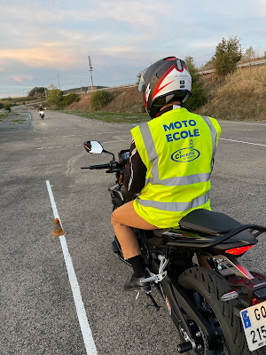 Piste moto C’PERMIS à Violay