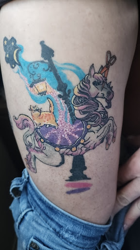 Explore tnt tattoo ideas, creative tattoo ideas in Albuquerque, available at Shadow of Comfort Tattoo