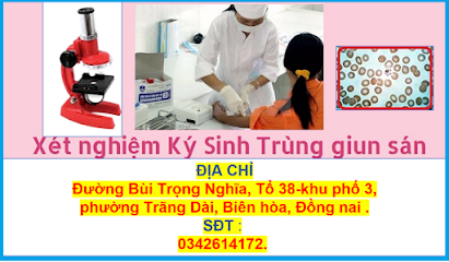 Phòng xét nghiệm ký sinh trùng, giun sán Đồng Nai.