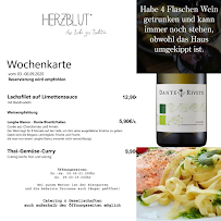 Carte du Herzblut Cafe à Oerlinghausen