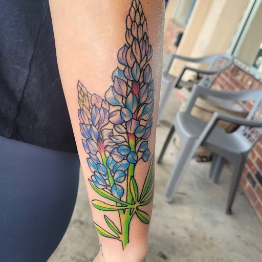 Explore tattoo sleeve filler ideas for a woman, creative tattoo ideas in Jacksonville, available at Fat Kat Tattoo & Body Piercing