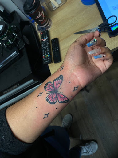 Explore stomach tattoo ideas for females, creative tattoo ideas in Idaho Falls, available at Sinner Tattoo Studio