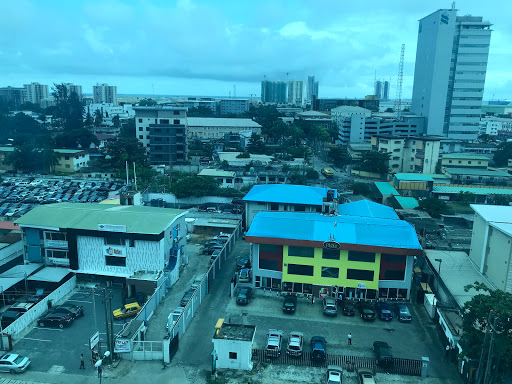 Air France KLM Ticketing Office, South Atlantic Petroleum Tower, South Atlantic Petroleum Towers, Adeola Odeku St, Victoria Island, Lagos, Nigeria, Parking Garage, state Lagos