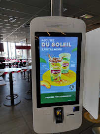 Menu / carte de McDonald's à Pont-de-l'Isère