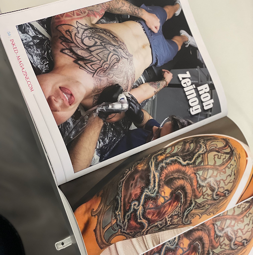 Explore irish flag tattoo ideas, creative tattoo ideas in Edgewood, available at Evolved Body Arts