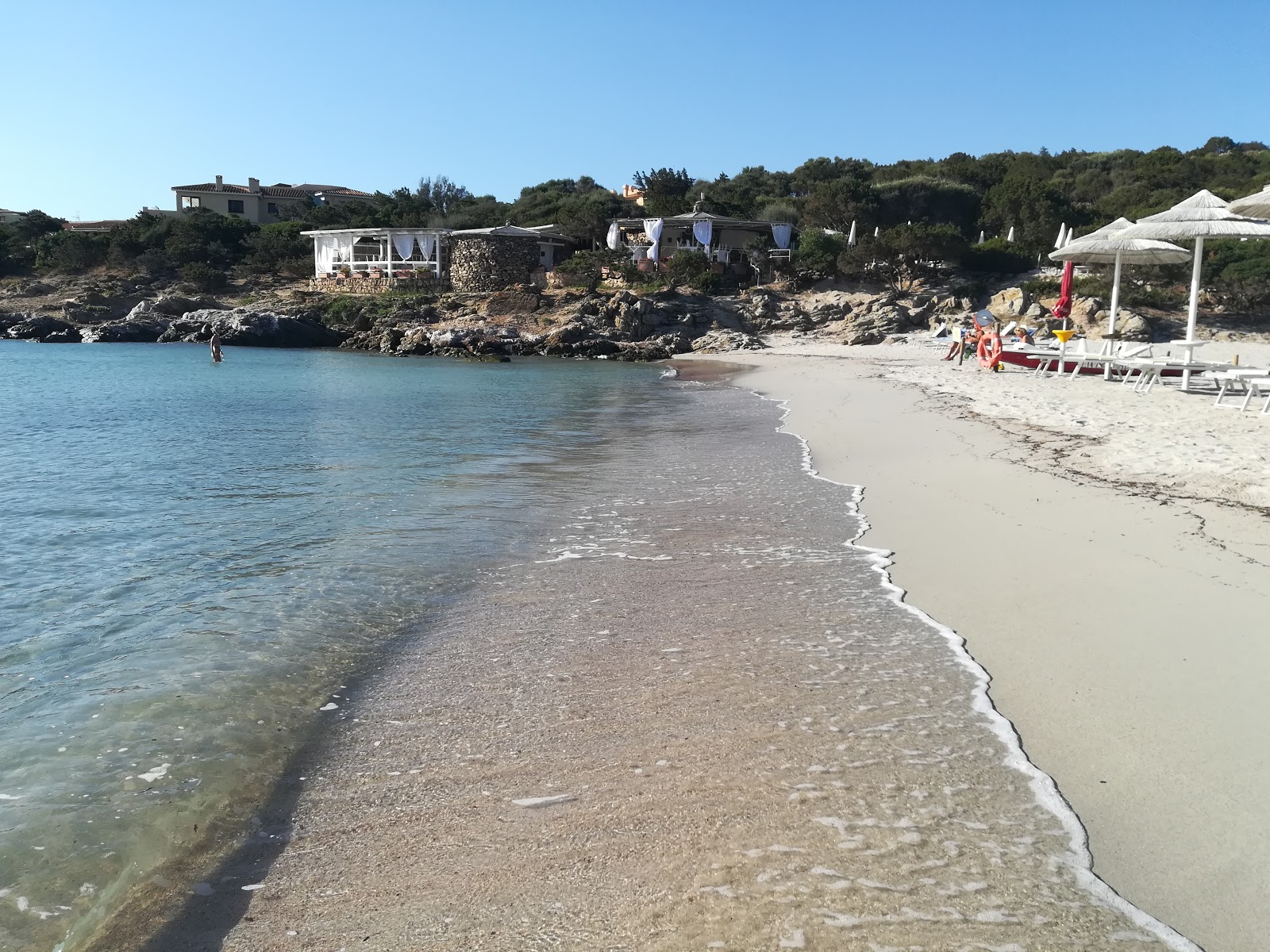 Foto van Spiaggia Cala Granu met kleine baai
