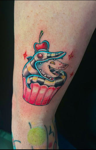 Explore koi sleeve tattoo ideas, creative tattoo ideas in Upland, available at Greaskull Tattoo Alley