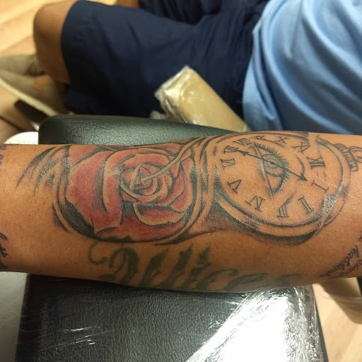 Explore tattoo leg sleeve ideas, creative tattoo ideas in Plymouth, available at Twisted Ink LLC