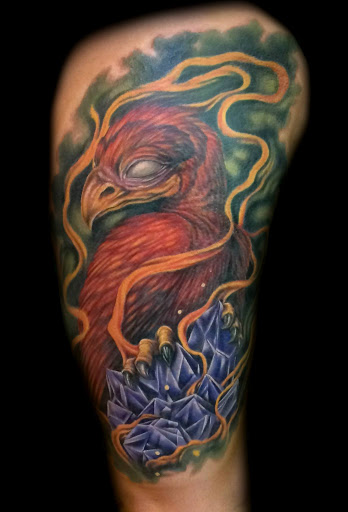 Explore hei hei tattoo ideas, creative tattoo ideas in Atlanta, available at Empyrean Tattoo Studio