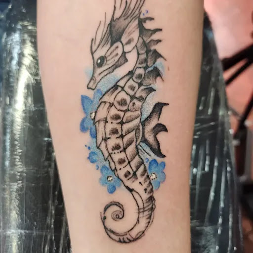Explore gym tattoo ideas small, creative tattoo ideas in Inverness, available at The Perfect Spot Tattoos