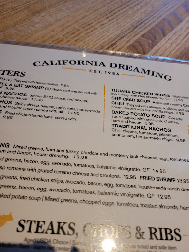 Restaurant «California Dreaming Restaurant», reviews and photos, 2657 Beaver Run Blvd, Myrtle Beach, SC 29575, USA