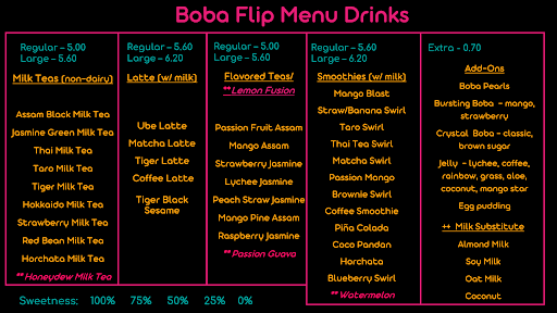 Boba Flip