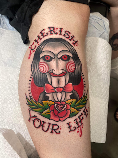 Explore mens quad tattoo ideas, creative tattoo ideas in Stuart, available at Urban Inkers Tattoos