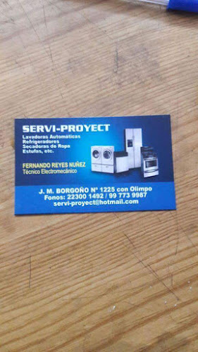 Servi proyect Servicio Tecnico - Tienda de electrodomésticos