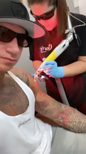 Explore aztec tattoo sleeve ideas, creative tattoo ideas in Cookeville, available at Clear Out Ink Laser Tattoo Removal