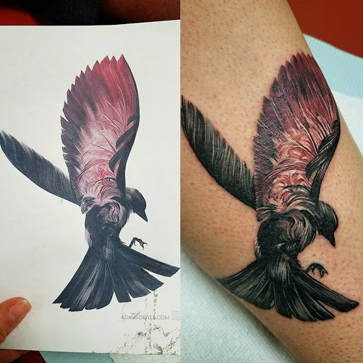 Explore iranian tattoo ideas, creative tattoo ideas in Pendleton, available at Just Another Hole in the Wall Tattoo