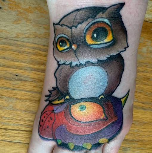 Explore sunflower arm tattoo ideas, creative tattoo ideas in Tallmadge, available at Killjoy tattoo