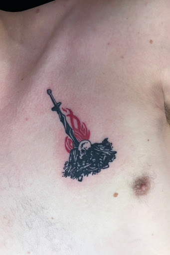 Explore upper sleeve tattoo ideas, creative tattoo ideas in Lahaina, available at Sweet Trade Tattoo