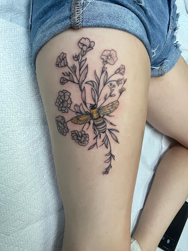 Explore name cover up tattoo ideas female, creative tattoo ideas in Orlando, available at Fine Ink Studios Tattoos