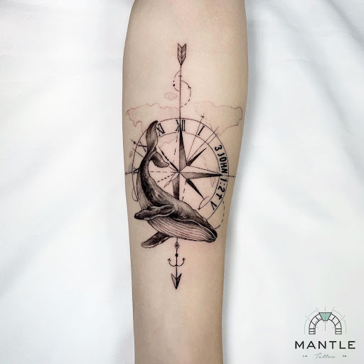 Explore music tattoo ideas men, creative tattoo ideas in Los Angeles, available at Mantle Tattoo
